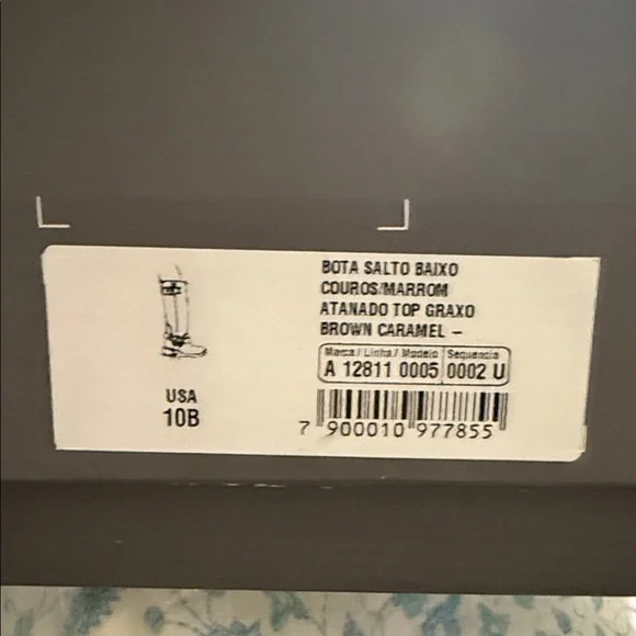 AREZZO Brown Leather Knee-High Boots - Picture 8 of 8